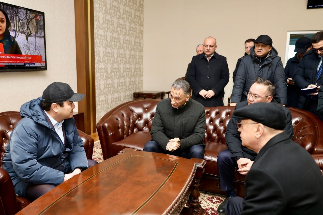 Rəşad Nəbiyev və Kəmaləddin Heydərov hadisə yerində - FOTOLAR